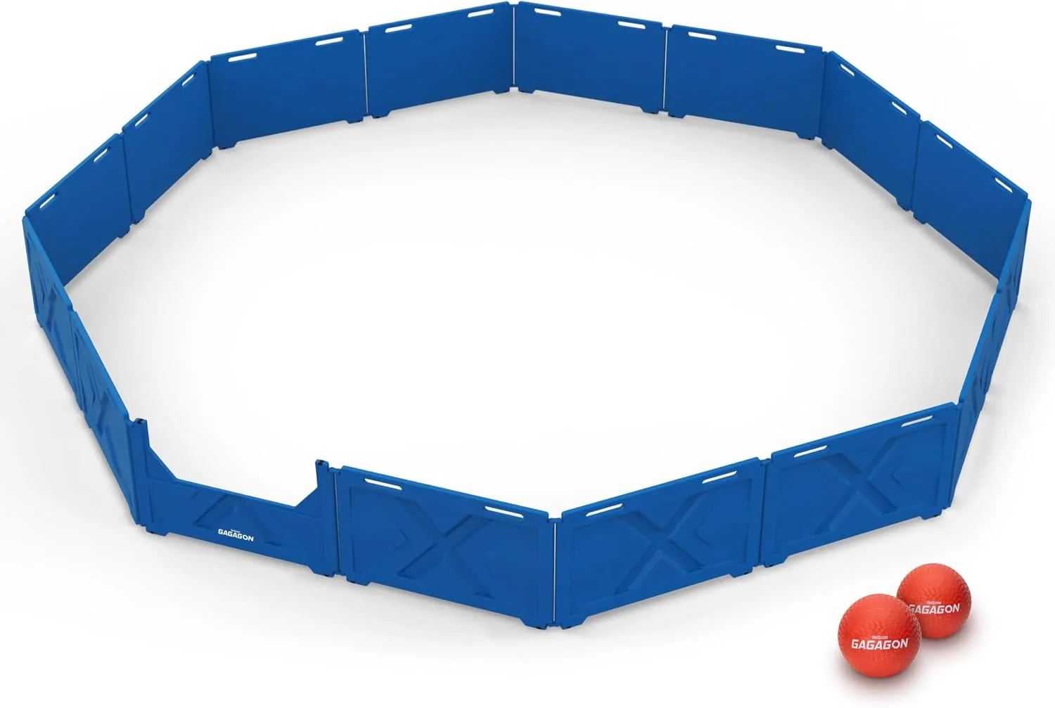 GoSports Gaga Ball Pit – 15 ft, 20 ft or 25 ft Portable Indoor/Outdoor Gagagon Pit for School, Camp or Home Use
