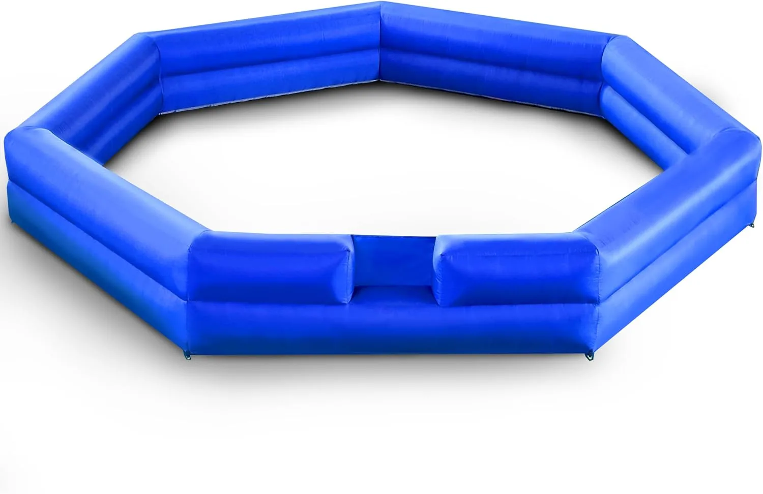 OZIS 20FT Inflatable Gaga Ball Pit with Built-in Blower, Portable Gagaball Court for Indoor/Outdoor Sports, Family Activities Easy to Setup (Blue)