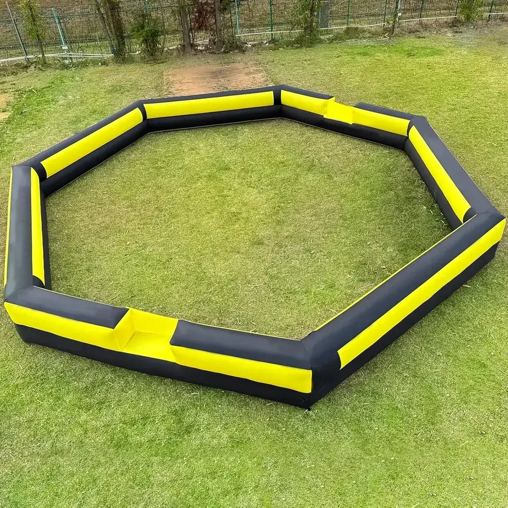 OZIS 26FT Gaga Ball Pit Inflatable with Built-in Blower, Portable Gaga Pit for Indoor Outdoor School Family Activities Easy to Setup
