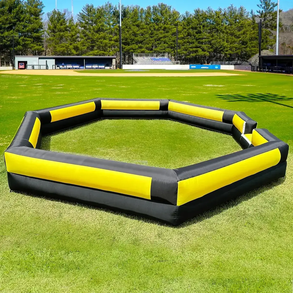 OZIS Gaga Ball Pit Inflatable 20FT with Built-in Blower, Portable Gaga Pit for Indoor Outdoor School Family Activities Easy to Setup